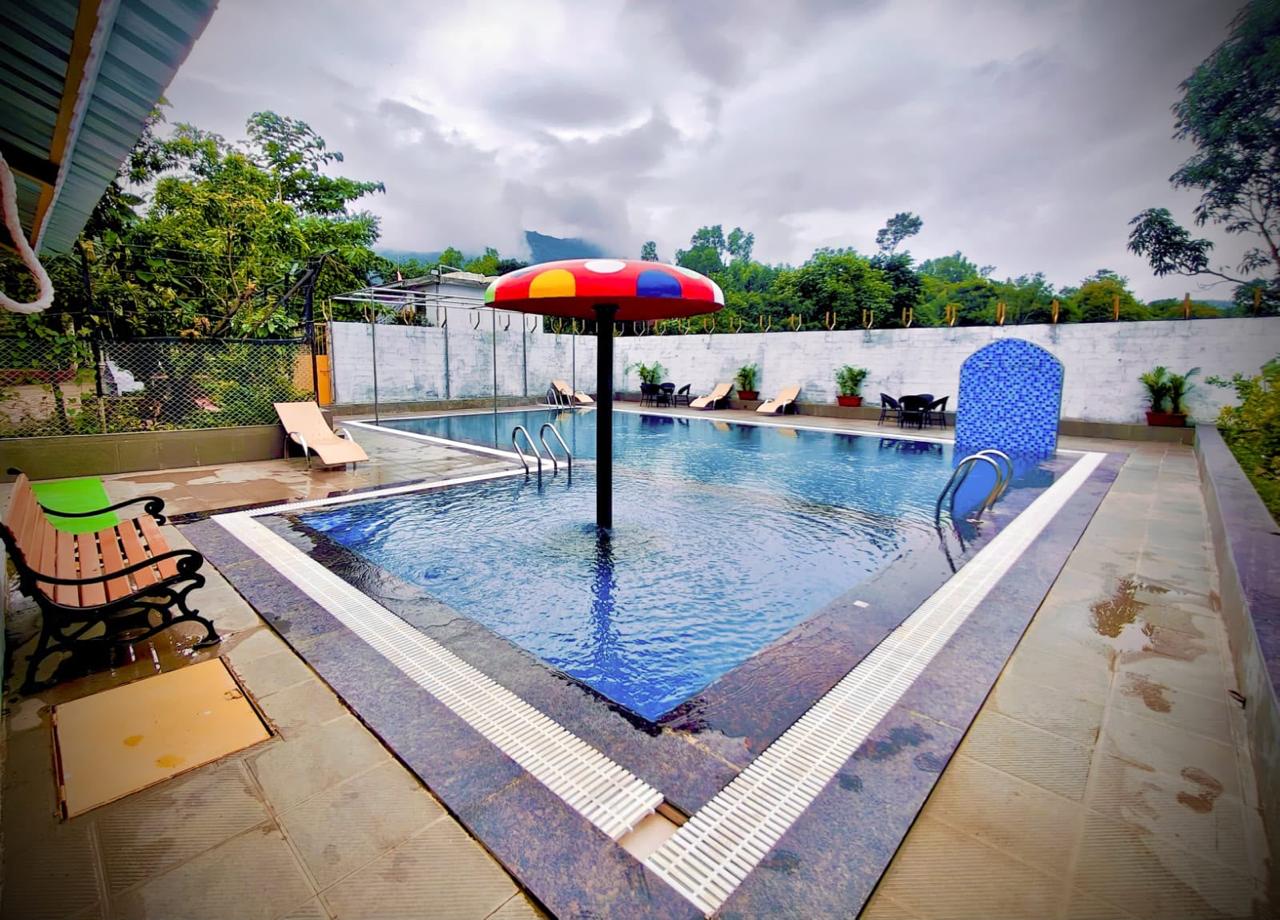 Surya Resort pool area