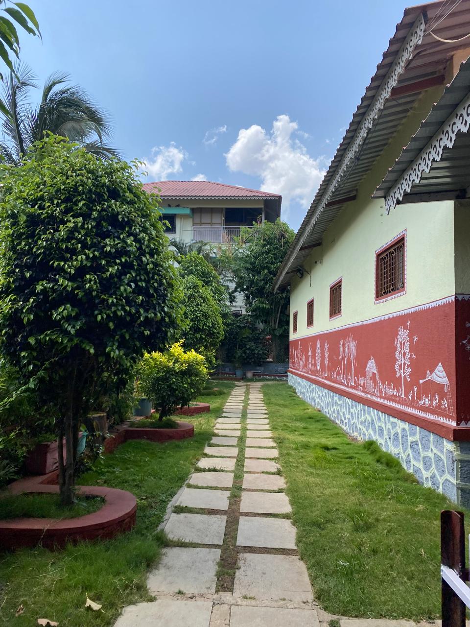 Surya Resort walkway